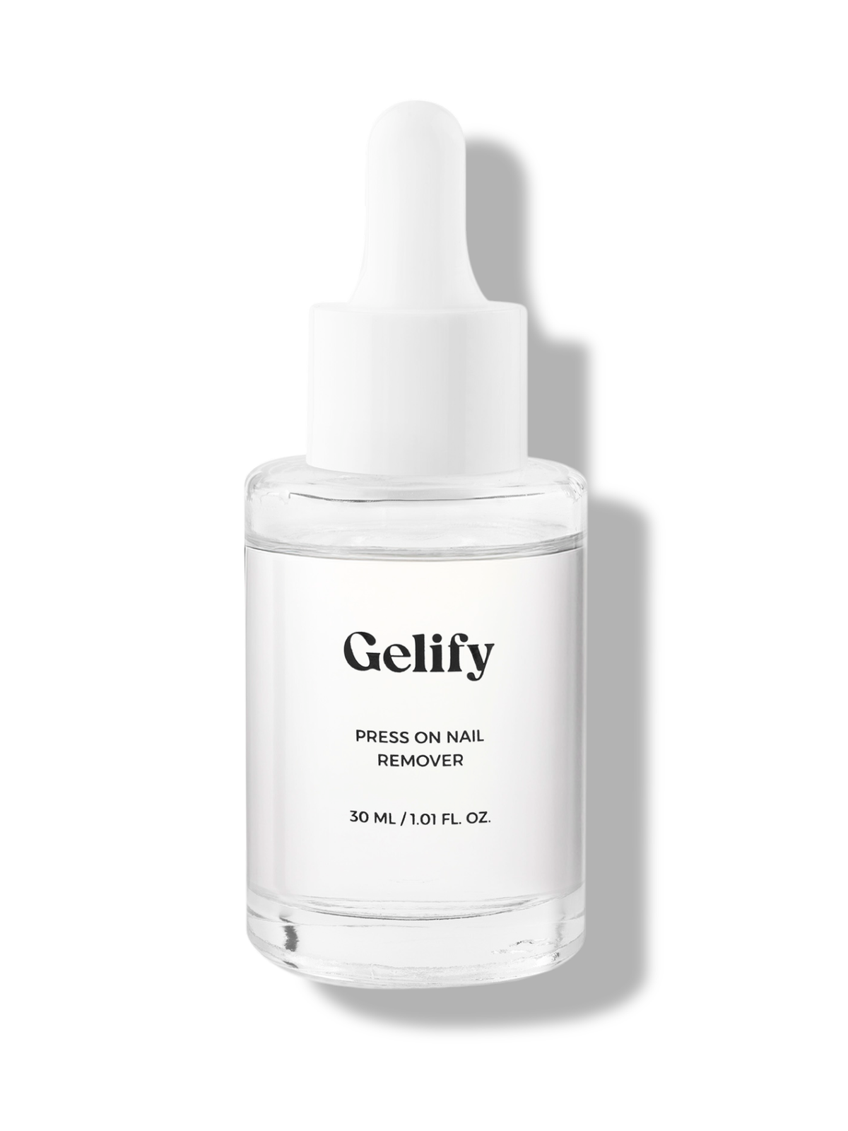 Dissolvant pour faux ongles adhésifs